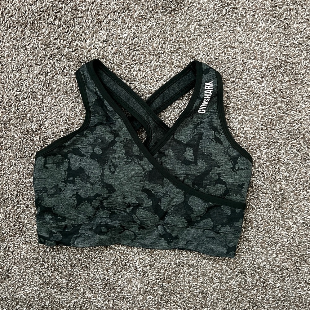 Gymshark Camo Seamless Sports Bra